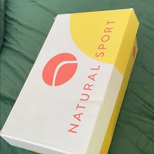 Naturalizer Sport Black Slip-On Flats with Yellow Box